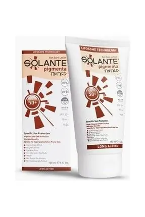 Solante Sun Pigmenta Tinted SPF 50+ Losyon ürün görseli