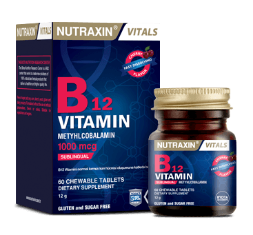 Nutraxin Vitals B12 Sublingual 60 Tablet