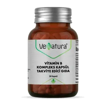 Venatura Vitamin B Kompleks 30 Kapsül