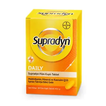 Supradyn Daily Multivitamin Mineral Koenzim Q10 30 Tablet