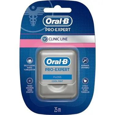 Oral-B Pro-Expert Clinic Floss Diş İpi ürün ambalajı