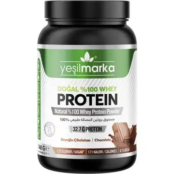 Yeşilmarka Protein Tozu 748 g Whey Doğal Çikolata Aromalı