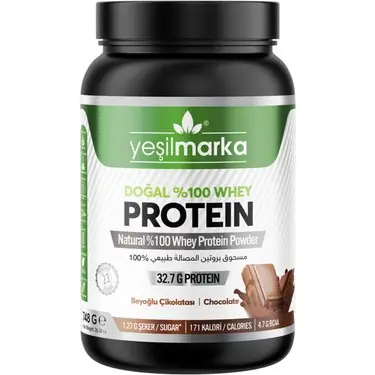 Yeşilmarka Protein Tozu 748 g Whey Doğal Çikolata Aromalı ürün görseli