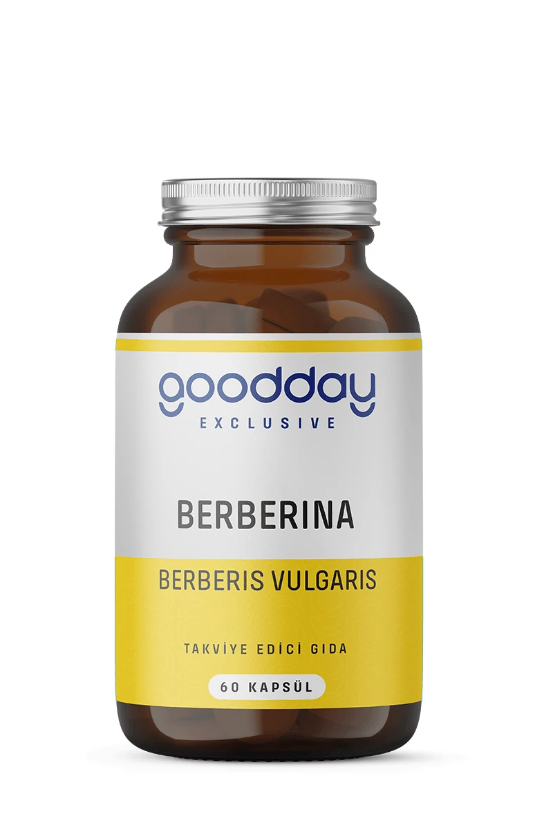 GoodDay Exclusive Berberina Kapsül Berberis Vulgaris 60 Kapsül