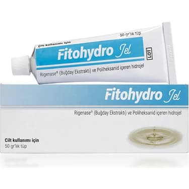 Fitohydro Jel Yanık ve Yara Bakım 50 gr ürün ambalajı