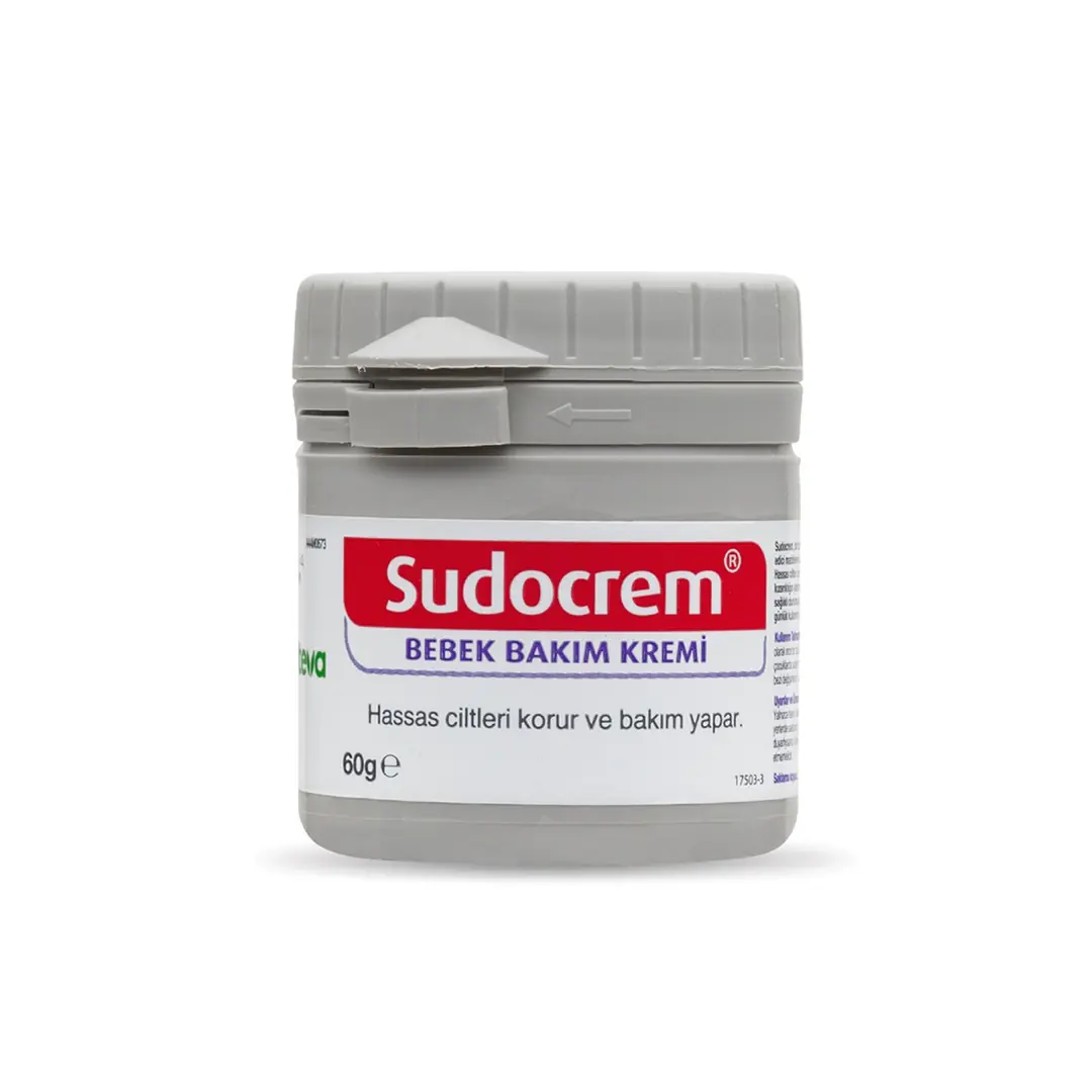 Sudocrem Bebek Bakım Kremi 60 gr ürün ambalajı