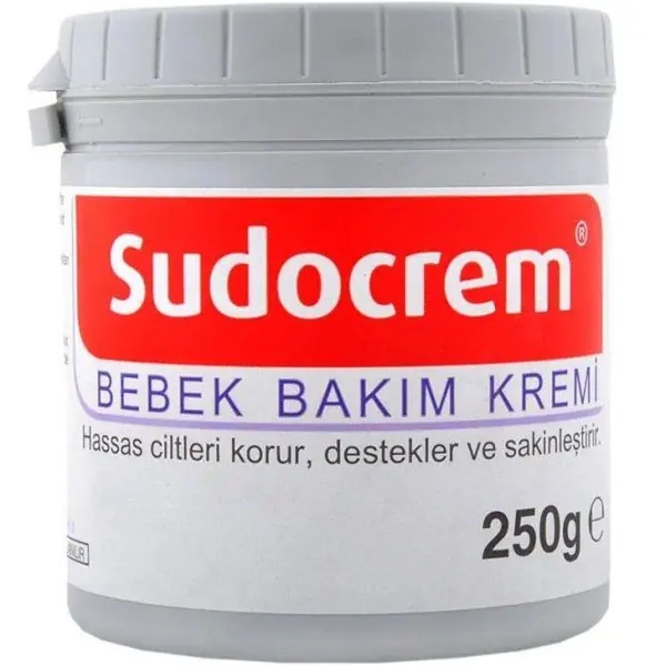 Sudocrem Bebek Bakım Kremi 250 gr ürün ambalajı