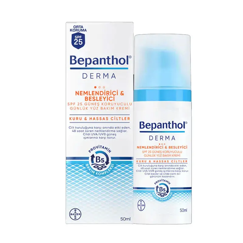 Bepanthol Derma SPF25 Yüz Kremi 50 ml ürün görseli