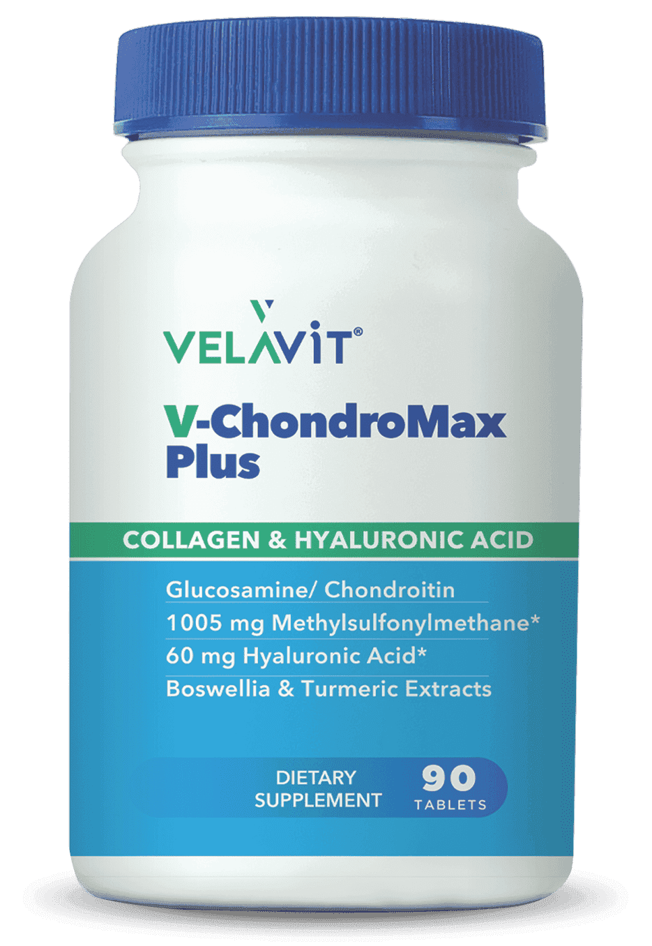 Velavit V-Chondromax Plus Eklem Sağlığı Glukozamin Kolajen 90 Tablet