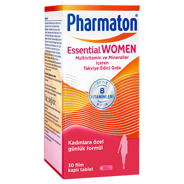 Pharmaton Essential Women Kadın Multivitamin Mineral 30 Tablet