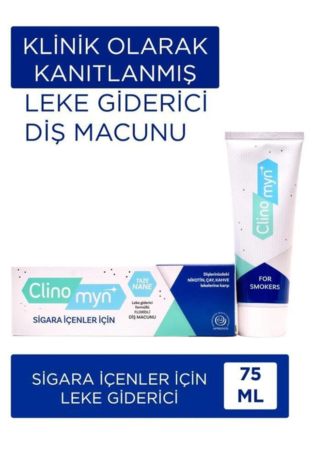 Clinomyn Dis Macun Sigara 75 ML ürün görseli