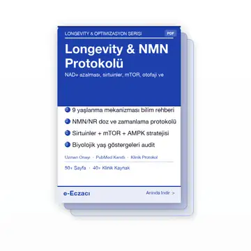 Longevity & NMN Protokolü — e-Eczacı Uzman Rehberi