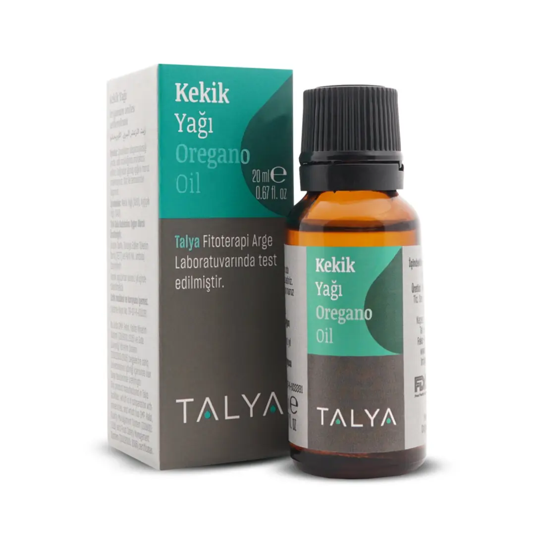 Talya Kekik Yağı 20 ml Destekleyici kutu ve ambalaj