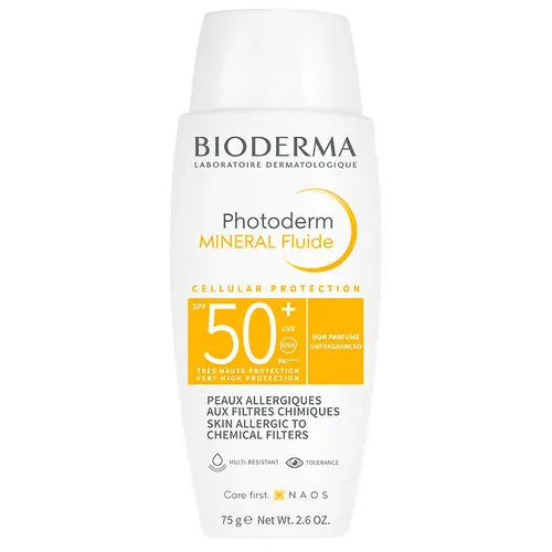 Bioderma Photoderm Mineral Fluid Spf50 Hassas Cilt 75 ml ürün görseli