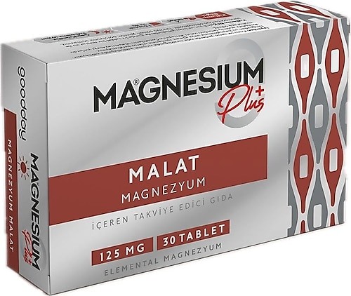 GOODDAY MAGNESIUM PLUS MAGNEZYUM MALAT TABLET, MAGNEZYUM MALAT İÇEREN TAKVİYE EDİCİ GIDA 30 TABLET