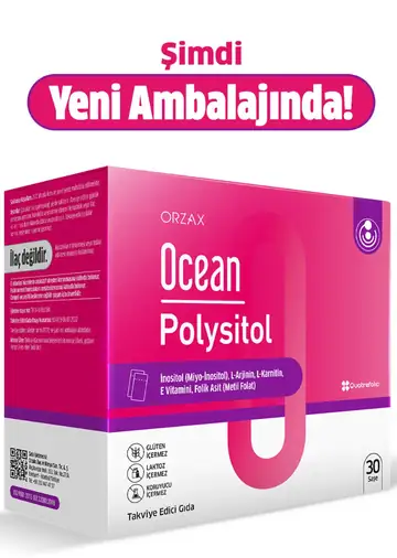 Orzax Ocean Polysitol Miyoinositol D-Kiroinositol Takviye 30 Saşe