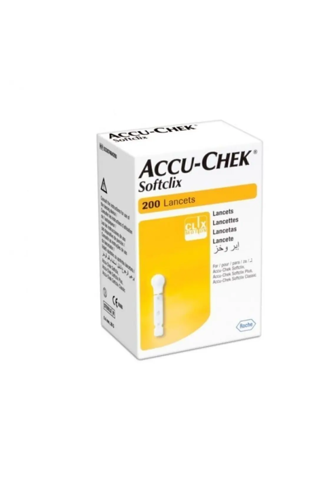 Accu-Chek Lancet Accu-Chek SoftClix 200 Lü ürün ve ambalaj