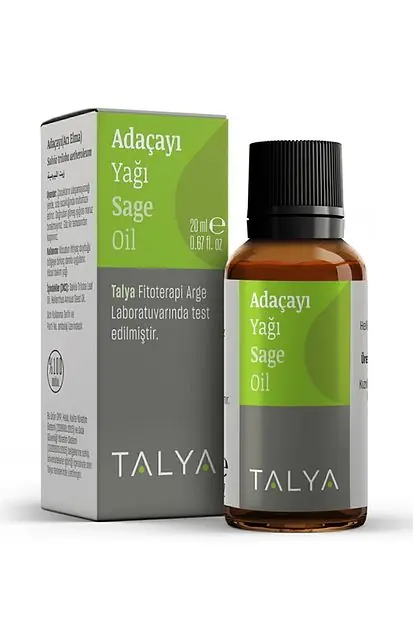 Talya Ada Çayı Yağı 20 ml Aromaterapi kutu ve ambalaj