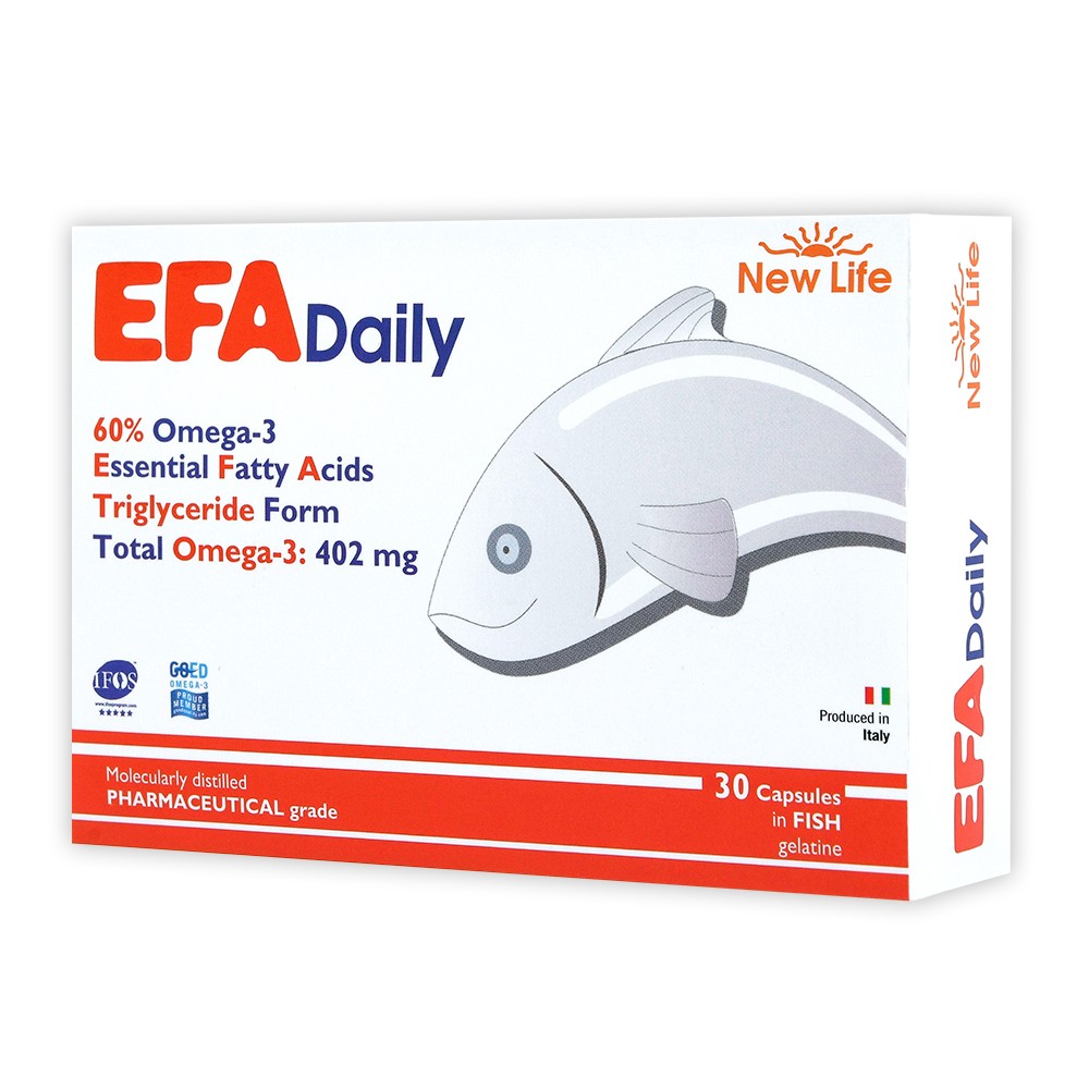 New Life Efa Daily Omega 3 Balık Yağı 670 mg 30 Kapsül