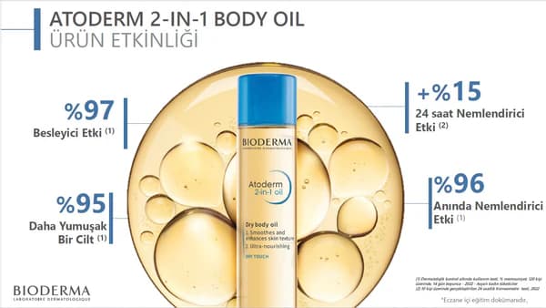 Bioderma Atoderm 2 in 1 Body Oil 150 ml Özel Fiyat faydaları ve kullanım alanları