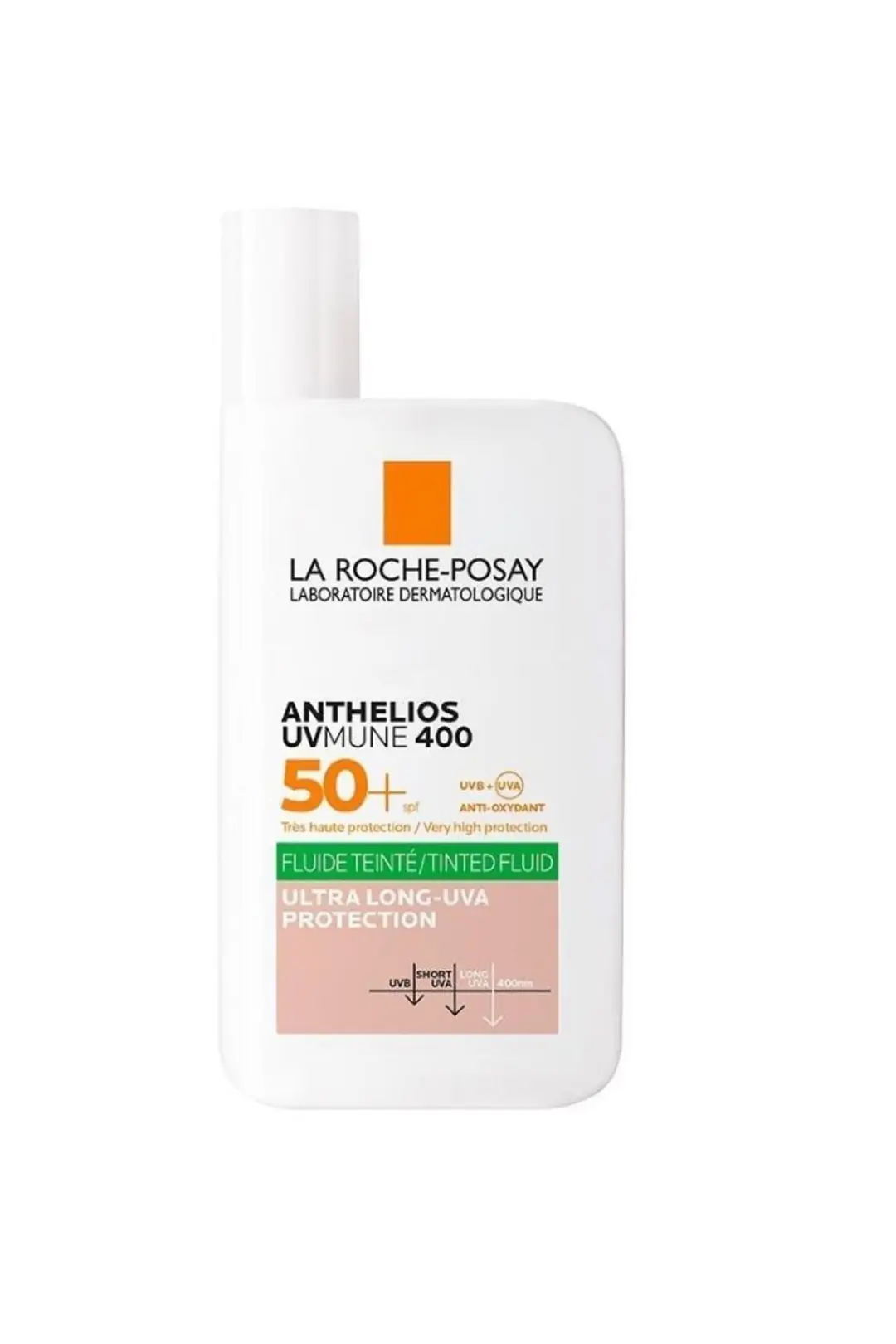 La Roche-Posay Anthelios Tinted Oil Control Spf 50 Renkli Yağlı Cilt Güneş Kremi 50 ml ürün ambalajı
