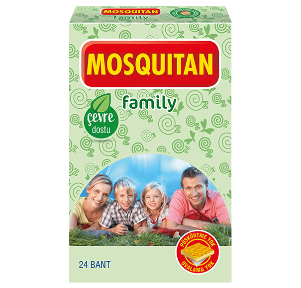 Mosquitan Family Bant Sivrisinek Kovucu 24'lü