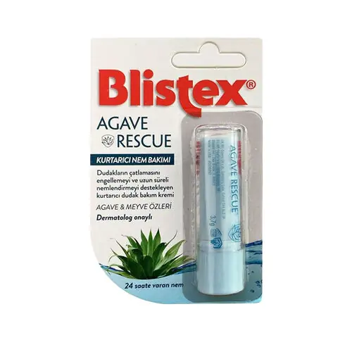 Blistex Lip Agave Rescue Dudak Bakım 3.7 g ürün ambalajı