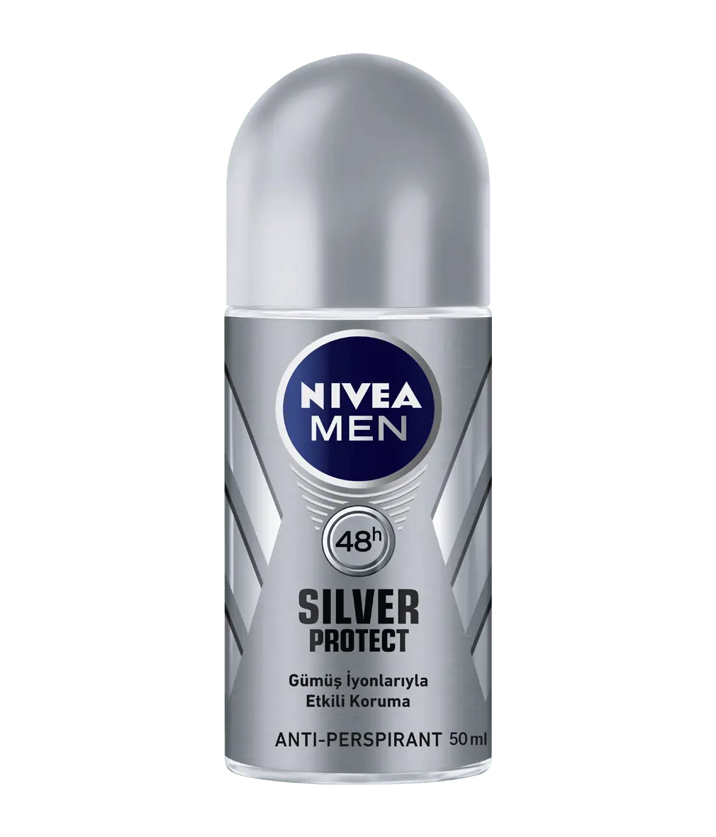 Nivea Roll On Silver Protect Erkek Gümüş İyonlu Deodorant 50 ml
