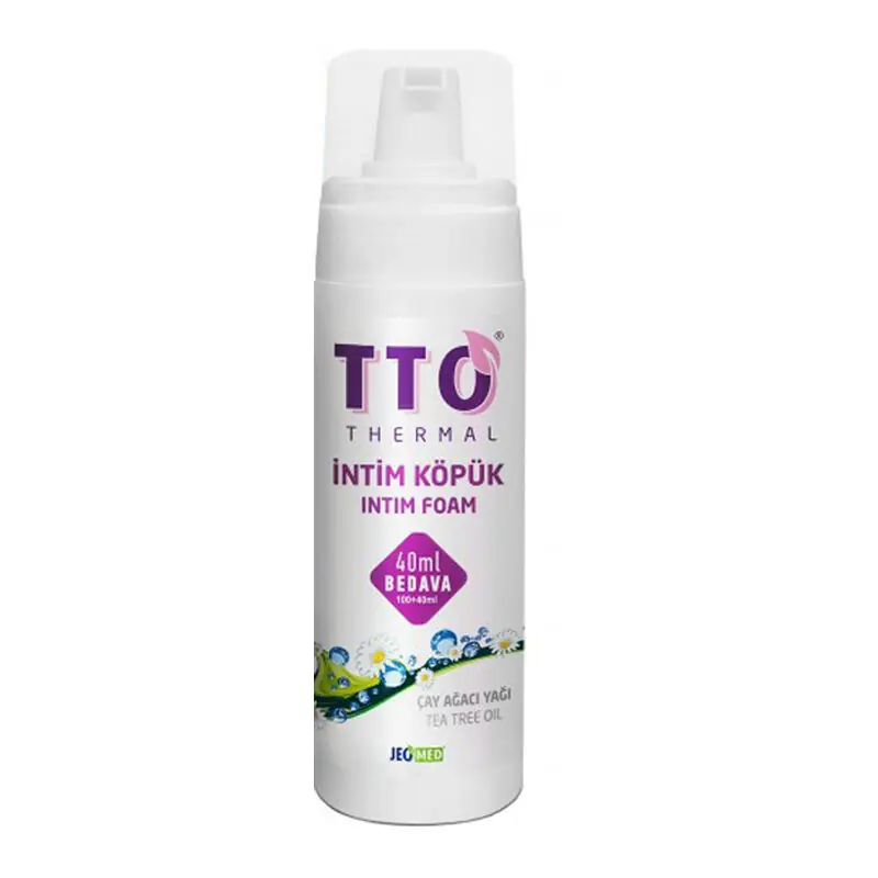 TTO İntim Yıkama Köpük 100 ml ürün ambalajı