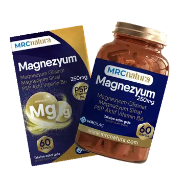 MRCnatura Magnezyum B6 Vitamini Takviyesi 60 Kapsül