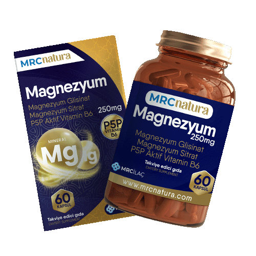 MRCnatura Magnezyum B6 Vitamini Takviyesi 60 Kapsül