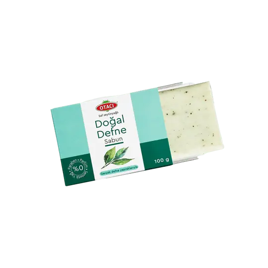 Otacı Doğal Defne Sabunu 100 g ürün ambalajı