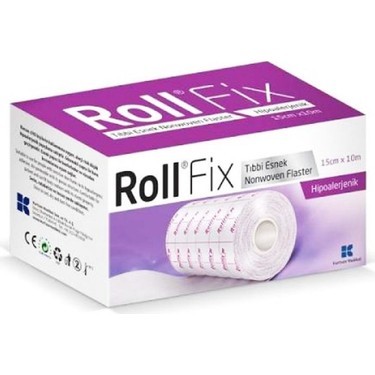 Roll Fix Hipoalerjenik Esnek Tıbbi Bandaj 10x15 cm