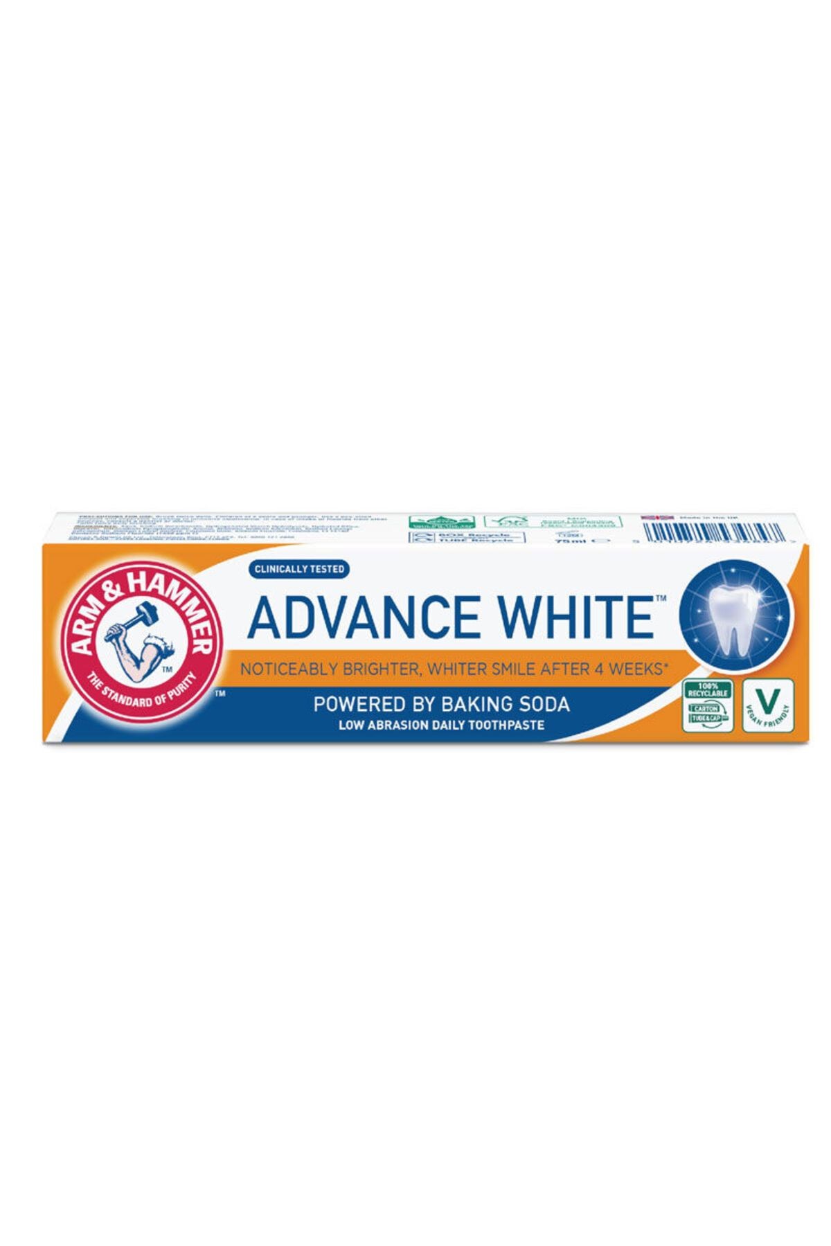 Arm&Hammer Beyazlatıcı Diş Macunu Florürlü 75 ml