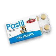 Otacı Bitkisel Pastil Oka Mentol Aromalı 16 adet