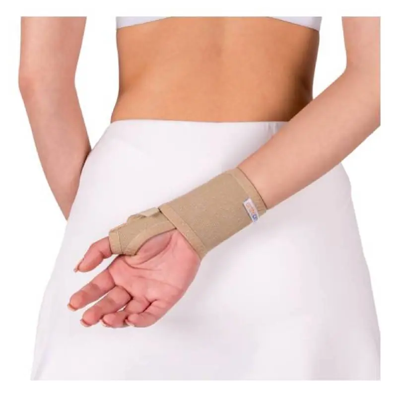 Orthocare Başparmak Tespit Ateli Sol M Beden ürün ve ambalaj