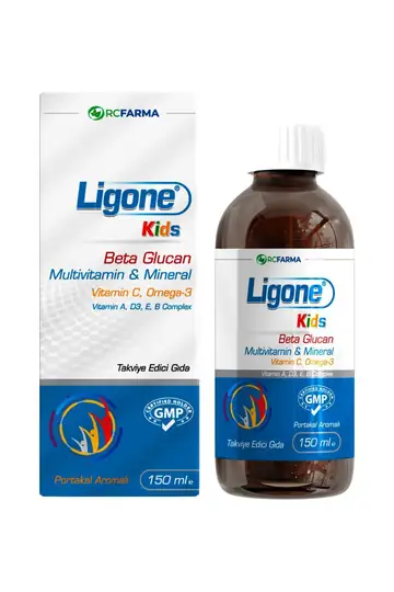 Ligone Kids Beta Glucan Multivitamin Mineral Şurup Çocuklar İçin 150 ml