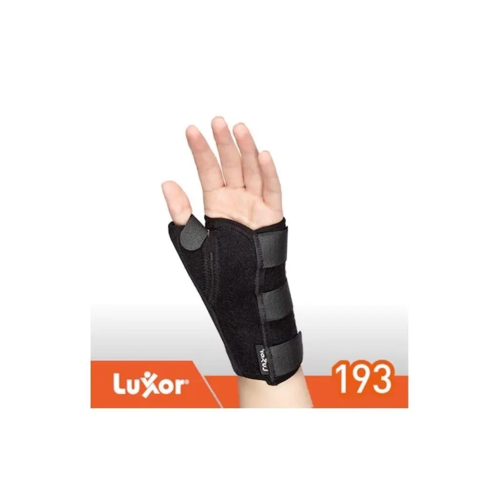 Luxor 193 Başparmak Destekli El Bilek Ateli Sol Tek Boy ürün görseli