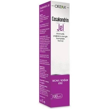 Cosakondrin Kompleks Jel Kas ve Eklem Rahatlatıcı 100 ml