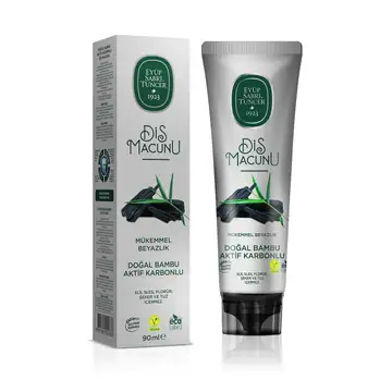 Eyüp Sabri Tuncer Doğal Bambu Aktif Karbonlu Diş Macunu 90 ml
