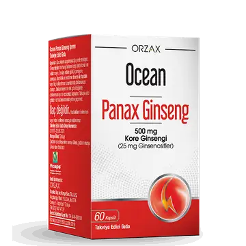 OCEAN PANAX GINSENG İÇEREN TAKVİYE EDİCİ GIDA 60 KAPSÜL