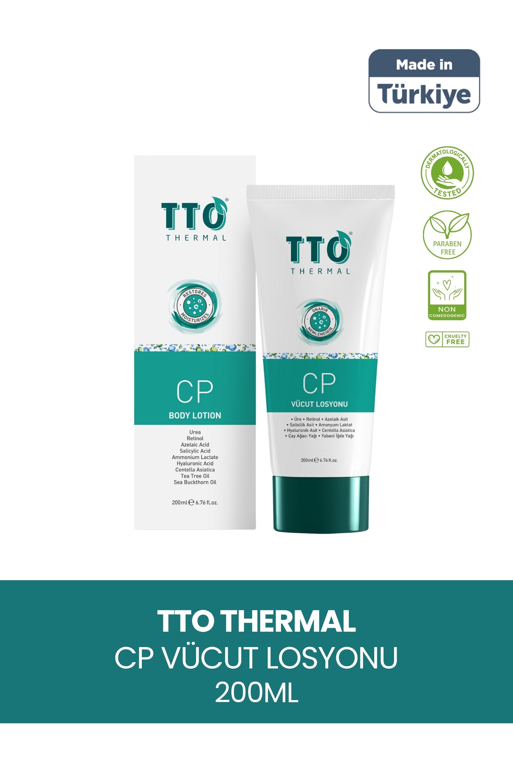 TTO CP Thermal Vücut Losyonu