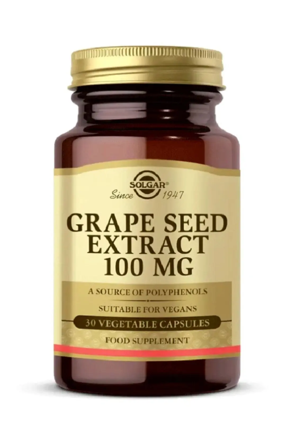 Solgar Grape Seed Extract 100 mg 30 Kapsül ürün görseli