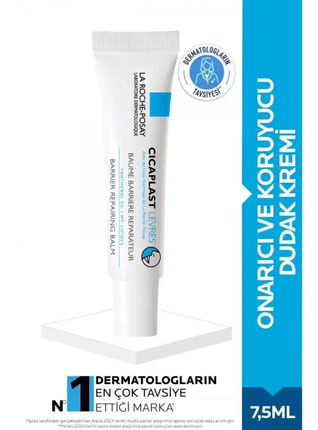 La Roche-Posay Cicaplast Levres Dudak Kremi Onarıcı ürün ambalajı