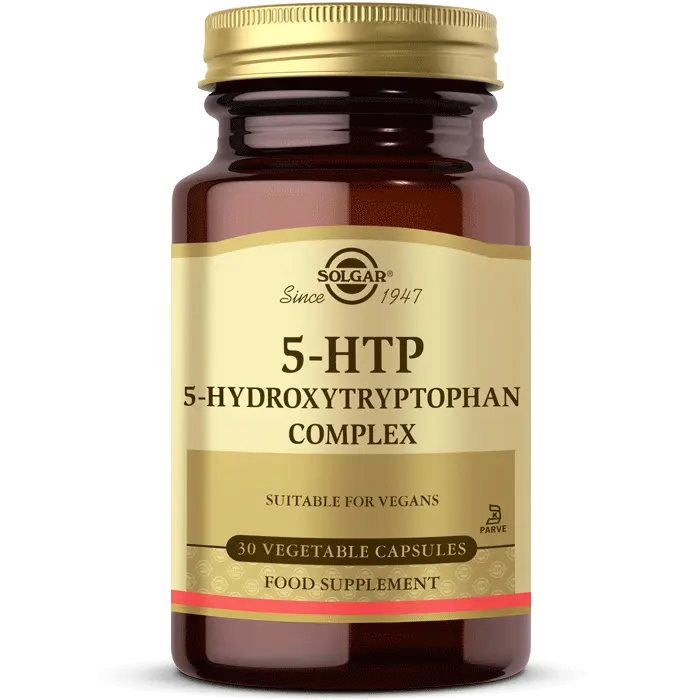 Solgar 5-HTP 5-Hydroxytryptophan Complex Kapsül Ruh Hali Destekleyici 30 Kapsül ürün görseli