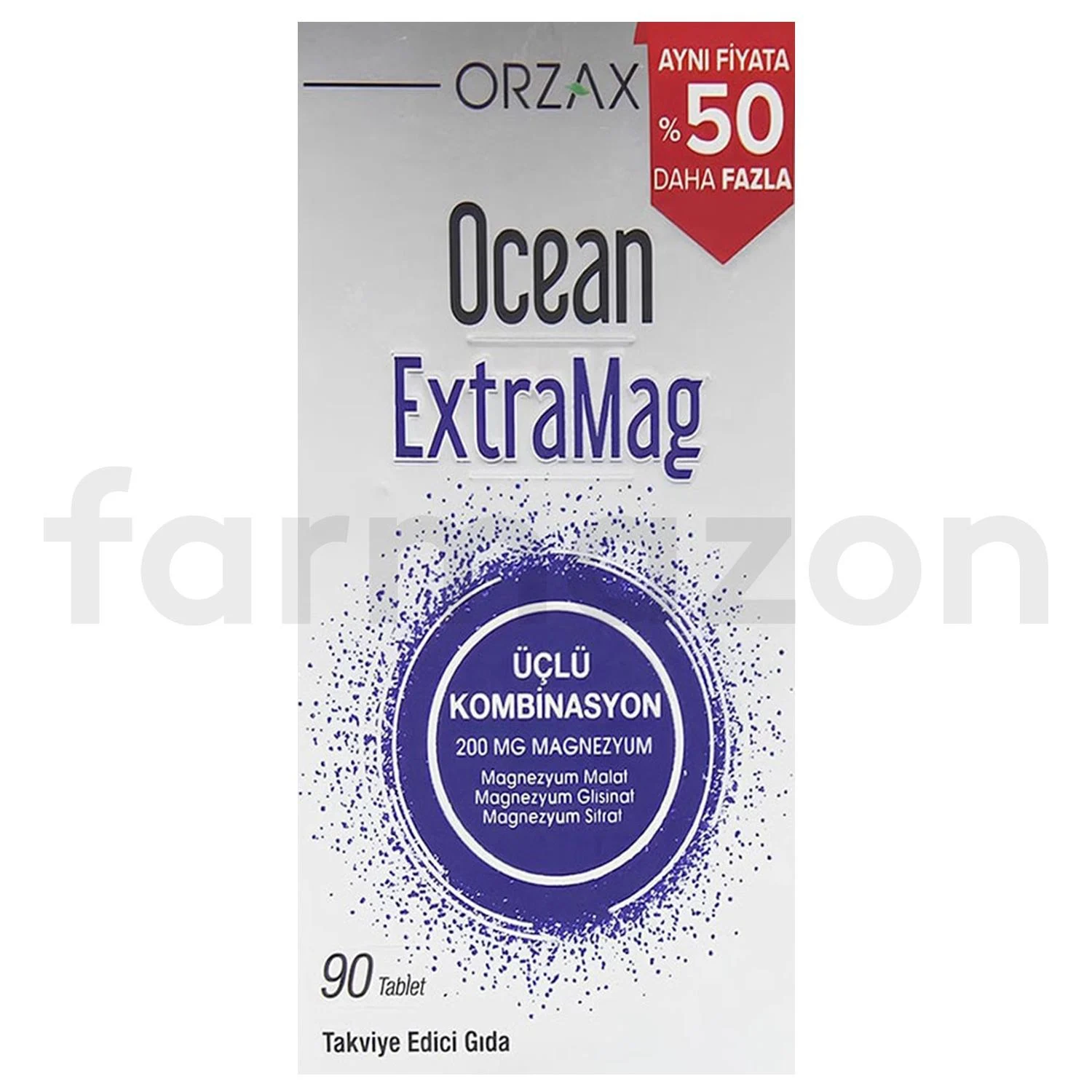 Ocean Extramag 90 Tablet Aynı Fiyata %50 Daha Fazla