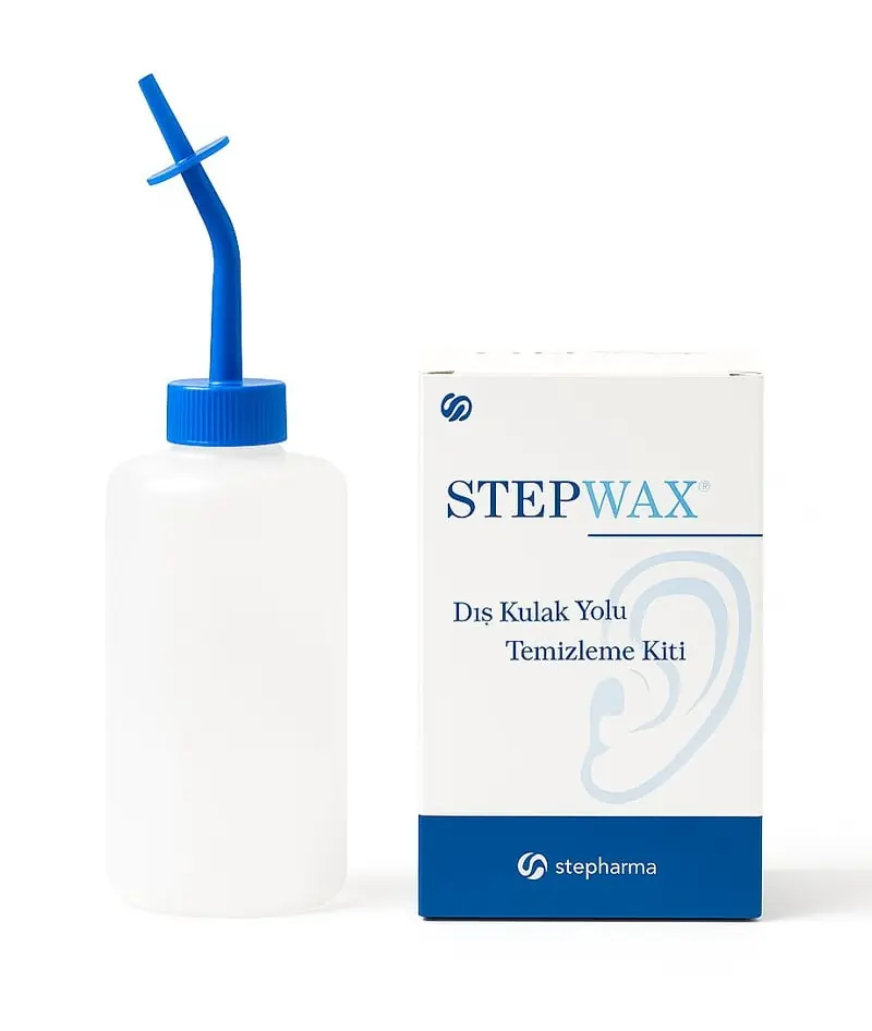 Stepwax Dış Kulak Yolu Temizleme Kiti 8 Saşe kullanım şekli ve uygulama