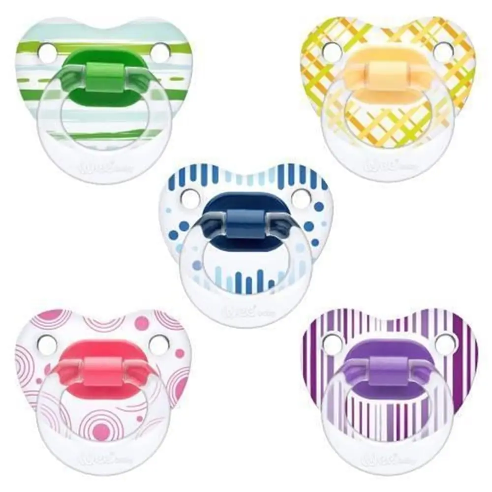 Wee Emzik Silikon Damaklı Şeffaf Desen No:1 836 ürün görseli