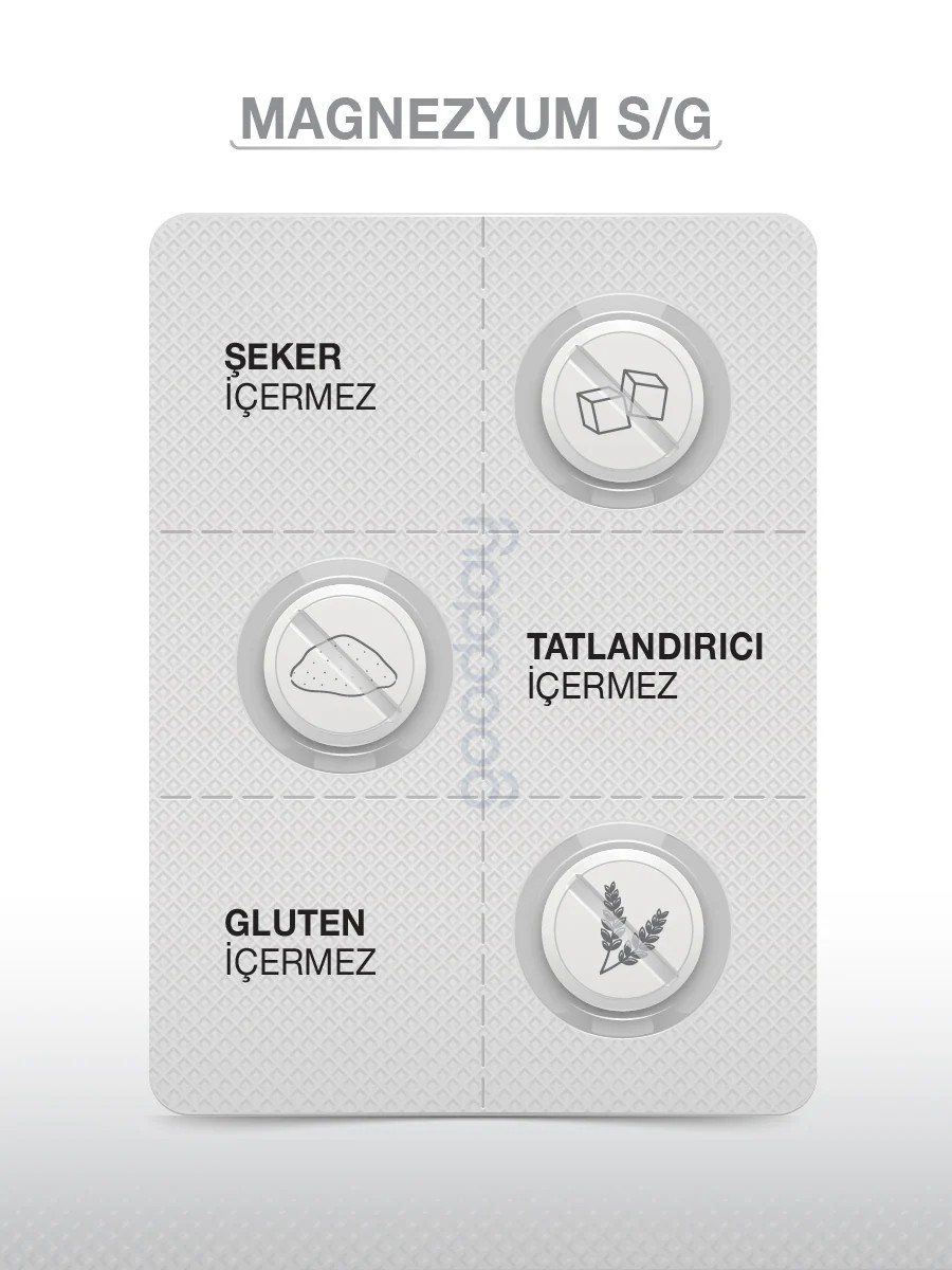 GoodDay Magnesium Plus S/G Kapsül (Magnezyum & P5P) 60 Kapsül