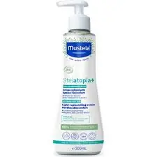 Mustela Stelatopia Lipid Yenileyici Krem Atopik Ciltler İçin 300 ml ürün ambalajı